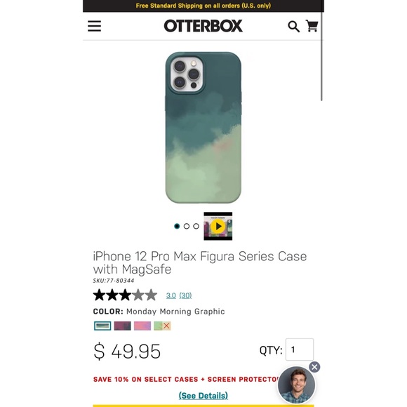 iPhone 12 Pro Max Figura Series Case with MagSafe - Picture 1 of 6